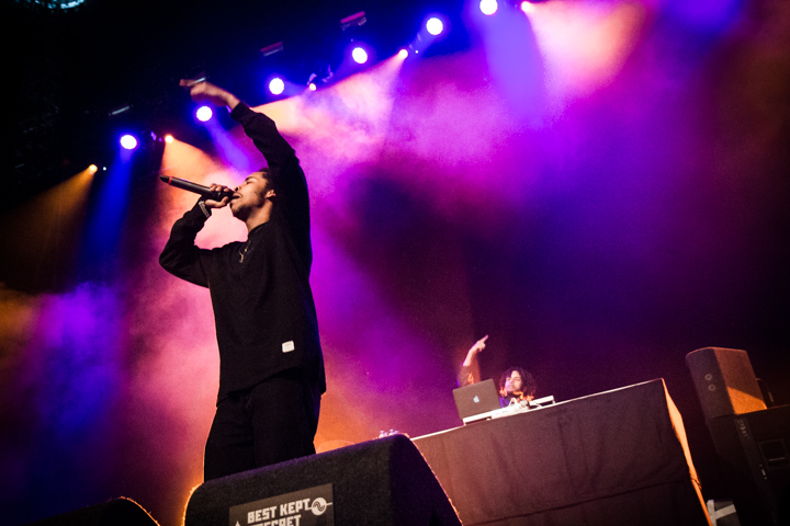 Earl Sweatshirt @ Best Kept Secret Festival 2015 - Dag 1, picture 7, photographed by Tom Stessens - FrontView Magazine