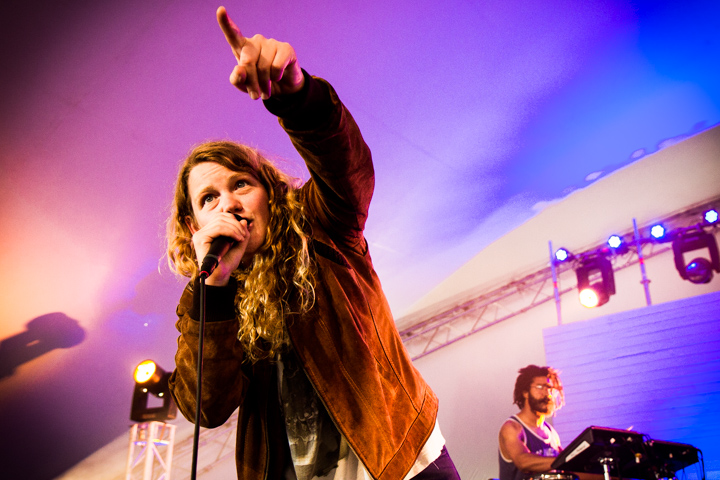 Kate Tempest @ Best Kept Secret Festival 2015 - Dag 3, picture 1, photographed by Tom Stessens - FrontView Magazine