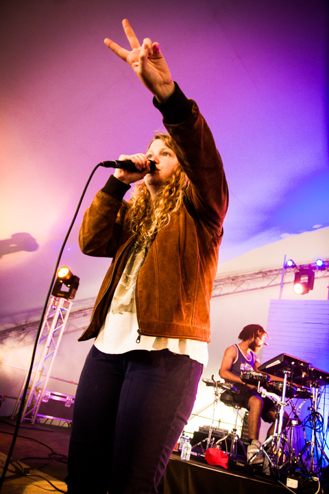 Kate Tempest @ Best Kept Secret Festival 2015 - Dag 3, picture 8, photographed by Tom Stessens - FrontView Magazine