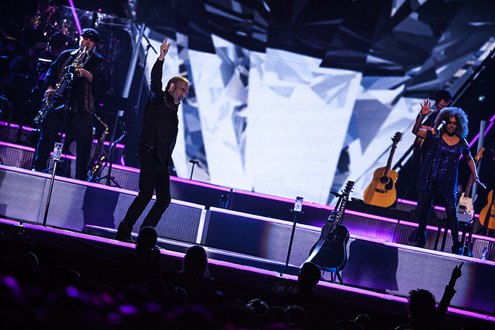 Neil Diamond @ Sportpaleis, picture 7, photographed by Kristof Hayen - FrontView Magazine