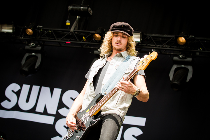 Sunset Sons @ Best Kept Secret Festival 2015 - Dag 3, picture 8, photographed by Tom Stessens - FrontView Magazine