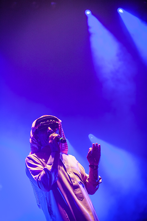 Omar Souleyman @ Genk on Stage, picture 2, photographed by Kristof Hayen - FrontView Magazine