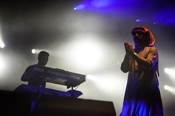 Omar Souleyman @ Genk on Stage, picture 3, photographed by Kristof Hayen - FrontView Magazine