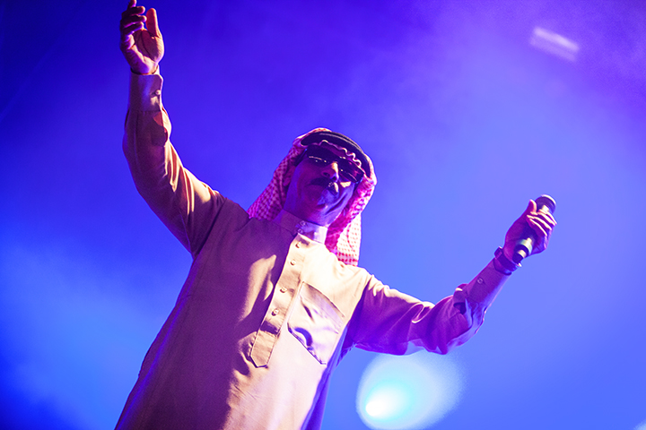 Omar Souleyman @ Genk on Stage, picture 6, photographed by Kristof Hayen - FrontView Magazine