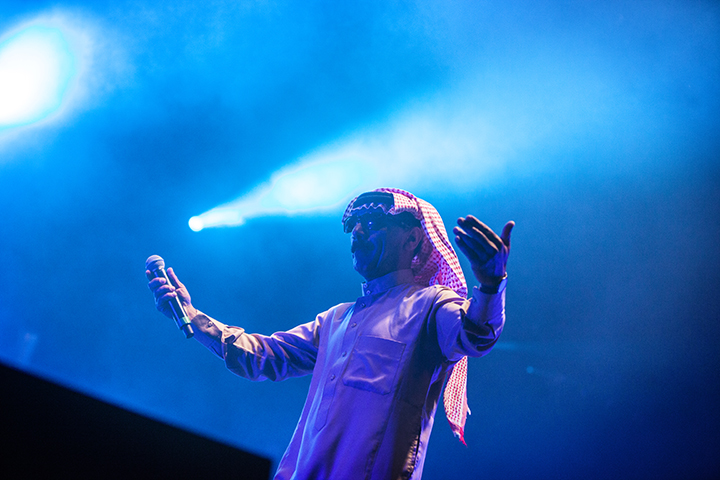 Omar Souleyman @ Genk on Stage, picture 11, photographed by Kristof Hayen - FrontView Magazine