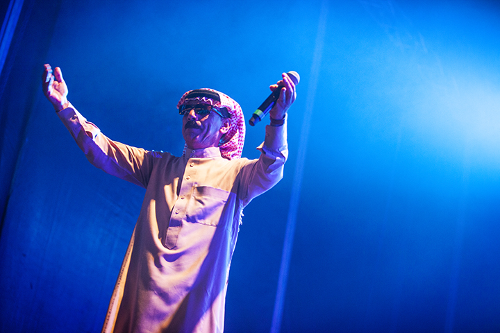 Omar Souleyman @ Genk on Stage, picture 13, photographed by Kristof Hayen - FrontView Magazine