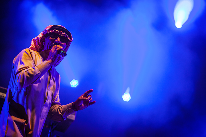 Omar Souleyman @ Genk on Stage, picture 15, photographed by Kristof Hayen - FrontView Magazine
