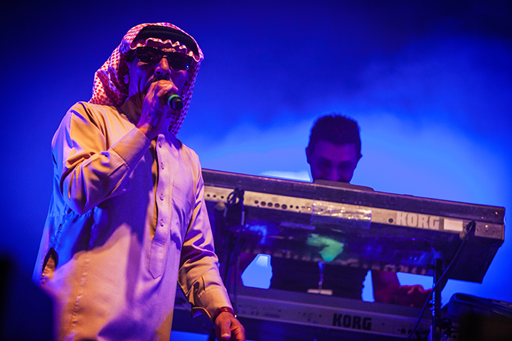 Omar Souleyman @ Genk on Stage, picture 16, photographed by Kristof Hayen - FrontView Magazine