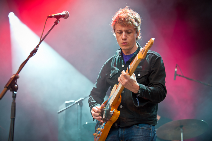 Steve Gunn @ grensrock Menen, picture 24, photographed by Devid Camerlynck - FrontView Magazine
