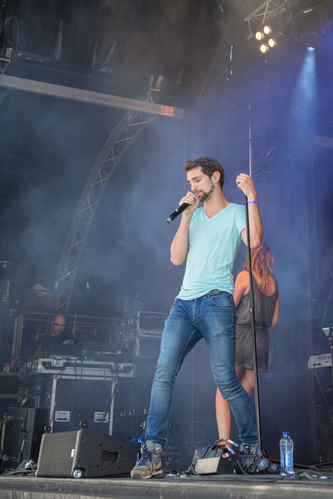 De Bende met Arne en Nasrien - Kanaalfeesten Dag 2 @ Willebroek, foto 12, foto's door Guy Danneels - FrontView Magazine