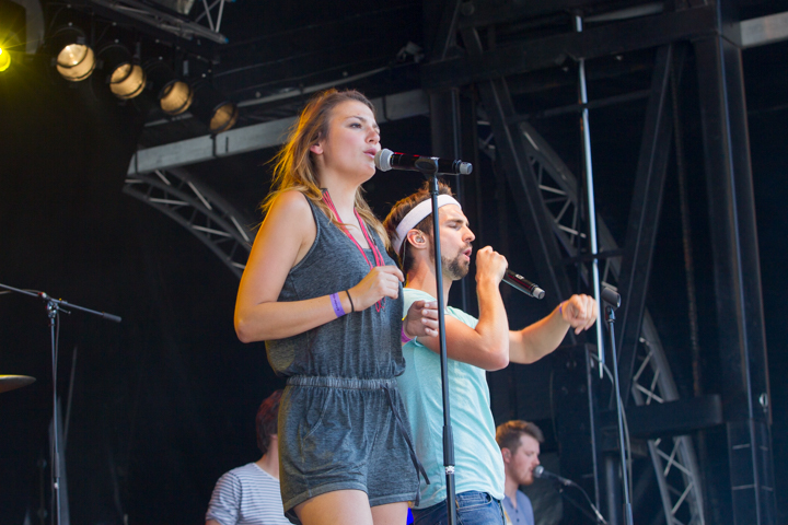 De Bende met Arne en Nasrien - Kanaalfeesten Dag 2 @ Willebroek, foto 20, foto's door Guy Danneels - FrontView Magazine