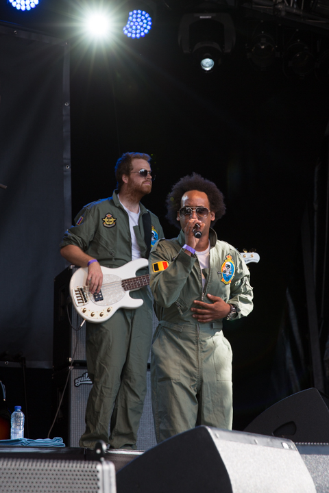 The Royal Funk Force - Kanaalfeesten Dag 2 @ Willebroek, picture 9, photographed by Guy Danneels - FrontView Magazine