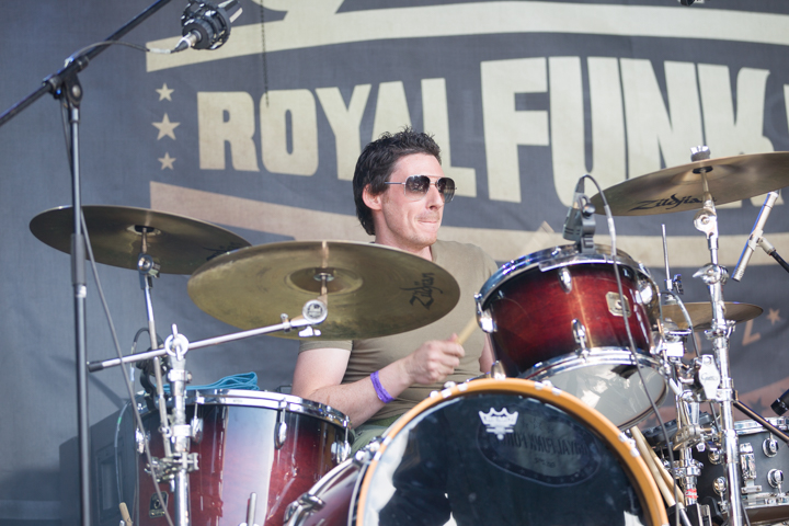 The Royal Funk Force - Kanaalfeesten Dag 2 @ Willebroek, picture 10, photographed by Guy Danneels - FrontView Magazine
