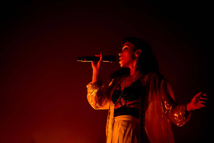 FKA twigs @ Down The Rabbit Hole 2015, foto 2, foto's door Dorien Goetschalckx - FrontView Magazine