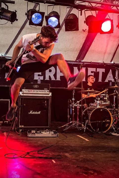 Coldburn @ Antwerp Metal Fest 2015, foto 2, foto's door Edwin Houdevelt - FrontView Magazine