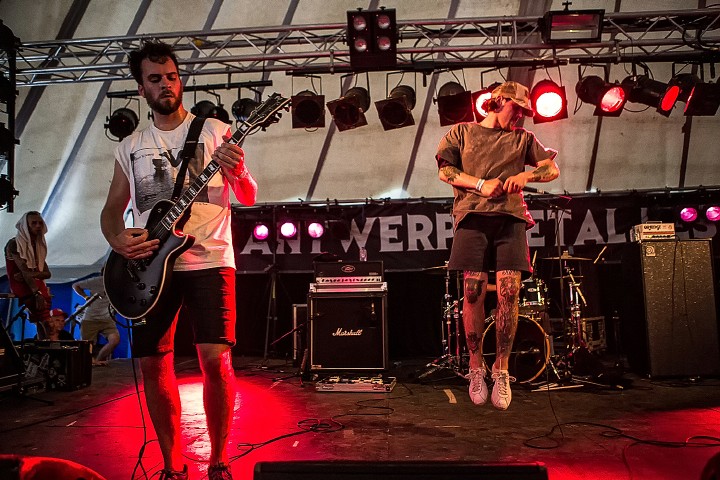 Coldburn @ Antwerp Metal Fest 2015, foto 7, foto's door Edwin Houdevelt - FrontView Magazine