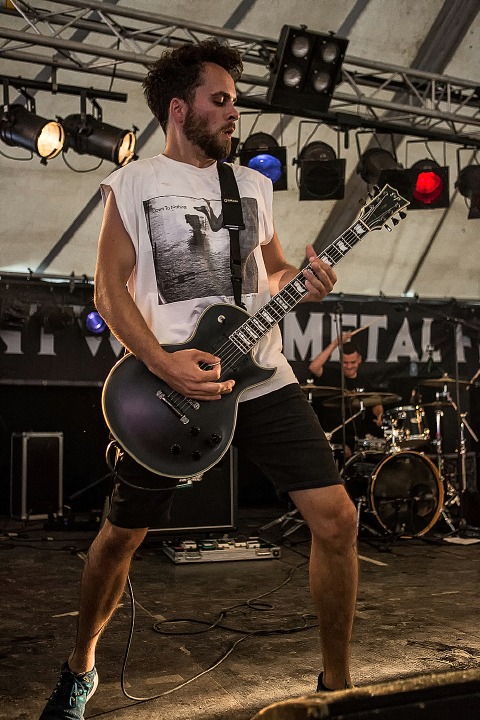 Coldburn @ Antwerp Metal Fest 2015, foto 13, foto's door Edwin Houdevelt - FrontView Magazine