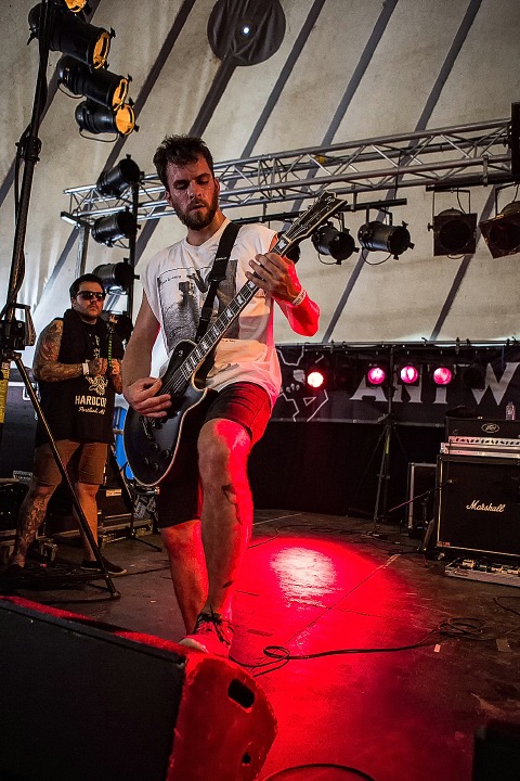 Coldburn @ Antwerp Metal Fest 2015, foto 17, foto's door Edwin Houdevelt - FrontView Magazine