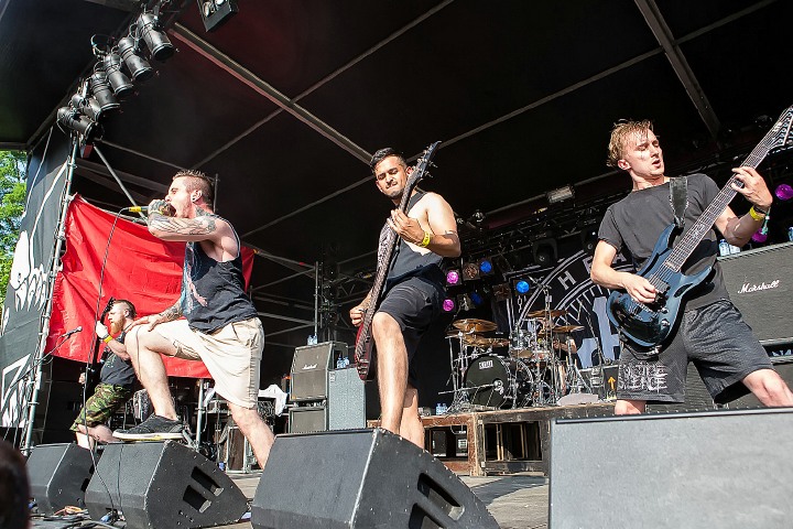 Heart of a Coward @ Antwerp Metal Fest 2015, foto 4, foto's door FrontView Magazine