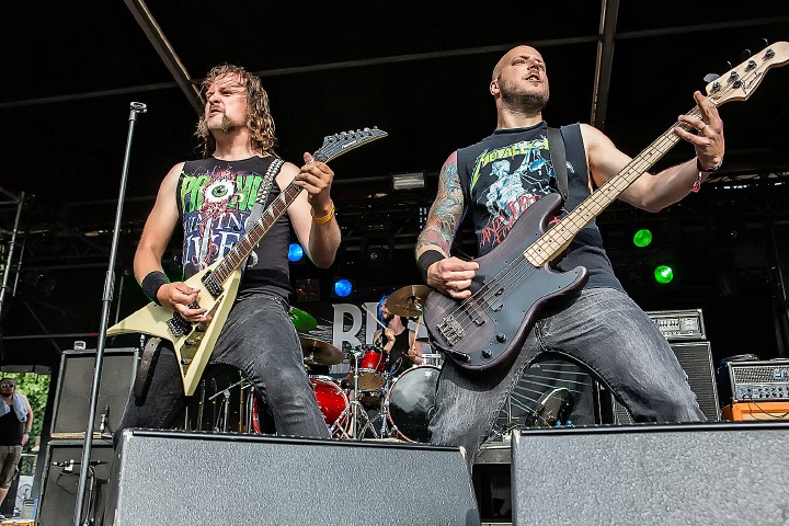 Bliksem @ Antwerp Metal Fest 2015, foto 9, foto's door Edwin Houdevelt - FrontView Magazine