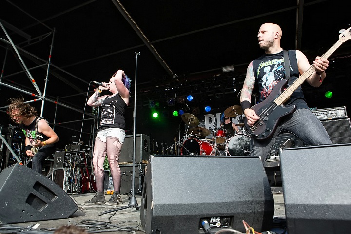 Bliksem @ Antwerp Metal Fest 2015, foto 10, foto's door Edwin Houdevelt - FrontView Magazine