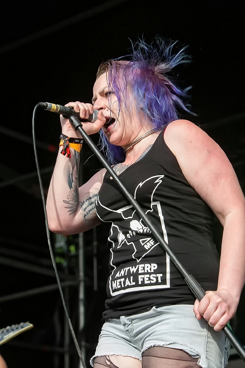 Bliksem @ Antwerp Metal Fest 2015, foto 12, foto's door Edwin Houdevelt - FrontView Magazine