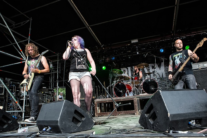 Bliksem @ Antwerp Metal Fest 2015, foto 13, foto's door Edwin Houdevelt - FrontView Magazine