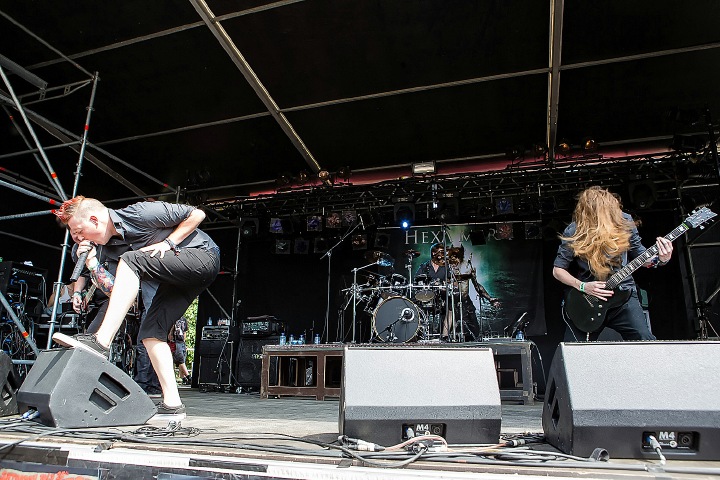 Hexa Mera @ Antwerp Metal Fest 2015, picture 1, photographed by Edwin Houdevelt - FrontView Magazine