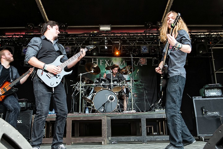 Hexa Mera @ Antwerp Metal Fest 2015, picture 10, photographed by Edwin Houdevelt - FrontView Magazine