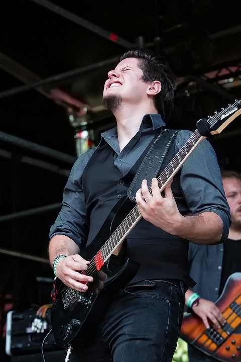 Hexa Mera @ Antwerp Metal Fest 2015, picture 11, photographed by Edwin Houdevelt - FrontView Magazine