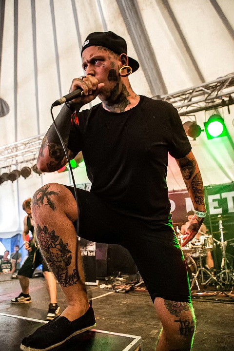 Knives to a gunfight @ Antwerp Metal Fest 2015, foto 5, foto's door Edwin Houdevelt - FrontView Magazine
