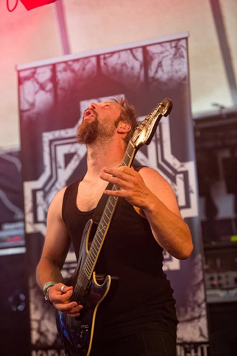 Knives to a gunfight @ Antwerp Metal Fest 2015, foto 6, foto's door Edwin Houdevelt - FrontView Magazine
