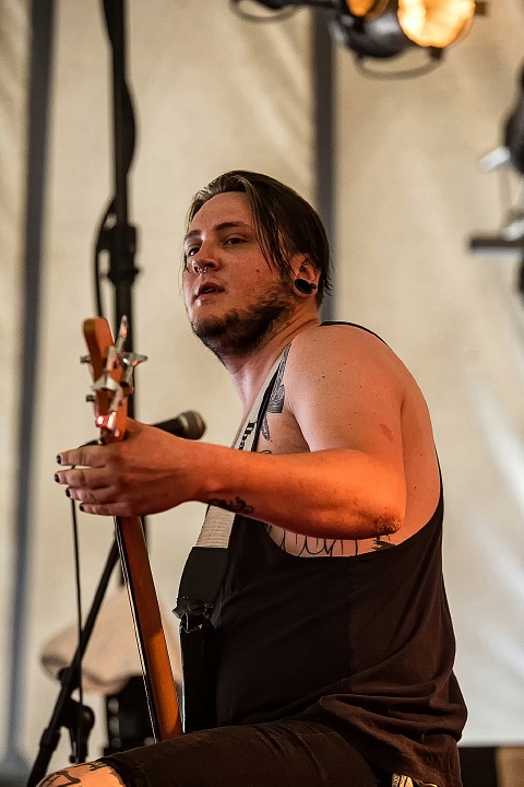 Knives to a gunfight @ Antwerp Metal Fest 2015, foto 7, foto's door Edwin Houdevelt - FrontView Magazine