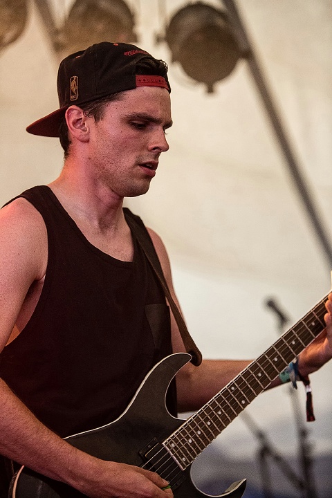 Knives to a gunfight @ Antwerp Metal Fest 2015, foto 9, foto's door Edwin Houdevelt - FrontView Magazine