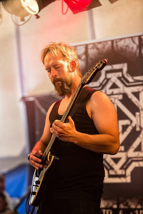 Knives to a gunfight @ Antwerp Metal Fest 2015, foto 17, foto's door Edwin Houdevelt - FrontView Magazine
