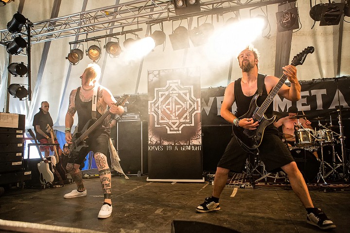 Knives to a gunfight @ Antwerp Metal Fest 2015, foto 27, foto's door Edwin Houdevelt - FrontView Magazine