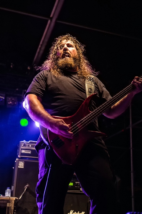 Obituary @ Antwerp Metal Fest 2015, foto 9, foto's door Edwin Houdevelt - FrontView Magazine