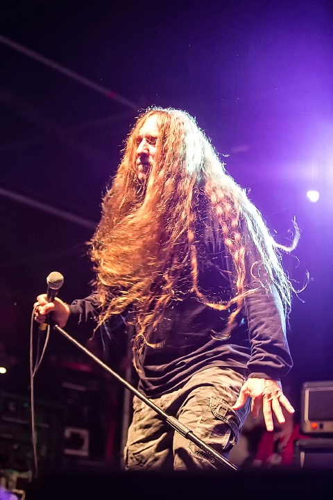 Obituary @ Antwerp Metal Fest 2015, foto 10, foto's door Edwin Houdevelt - FrontView Magazine