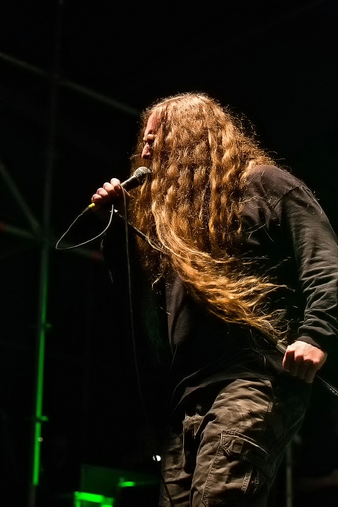 Obituary @ Antwerp Metal Fest 2015, foto 12, foto's door Edwin Houdevelt - FrontView Magazine