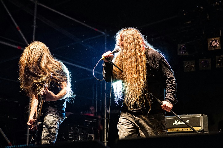 Obituary @ Antwerp Metal Fest 2015, foto 17, foto's door Edwin Houdevelt - FrontView Magazine