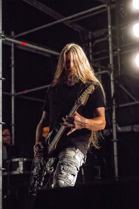 Obituary @ Antwerp Metal Fest 2015, foto 22, foto's door Edwin Houdevelt - FrontView Magazine
