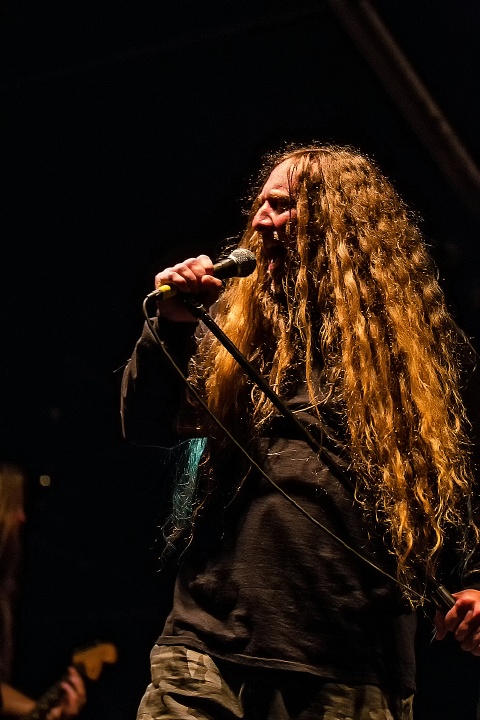 Obituary @ Antwerp Metal Fest 2015, foto 23, foto's door Edwin Houdevelt - FrontView Magazine