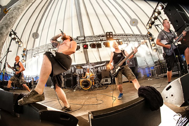 Our Hate @ Antwerp Metal Fest 2015, foto 1, foto's door Edwin Houdevelt - FrontView Magazine