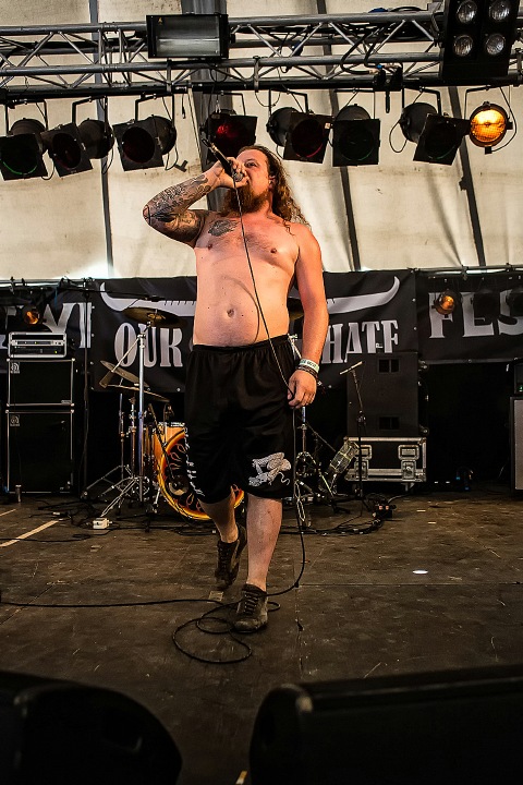 Our Hate @ Antwerp Metal Fest 2015, foto 13, foto's door Edwin Houdevelt - FrontView Magazine