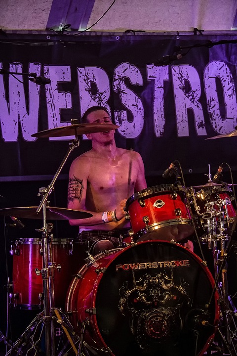 Powerstroke @ Antwerp Metal Fest 2015, picture 17, photographed by Edwin Houdevelt - FrontView Magazine