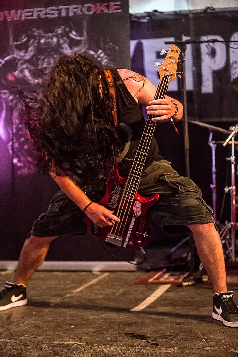 Powerstroke @ Antwerp Metal Fest 2015, picture 28, photographed by Edwin Houdevelt - FrontView Magazine