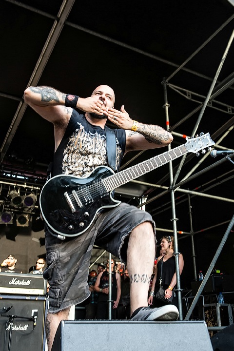 Pro Pain @ Antwerp Metal Fest 2015, foto 2, foto's door Edwin Houdevelt - FrontView Magazine