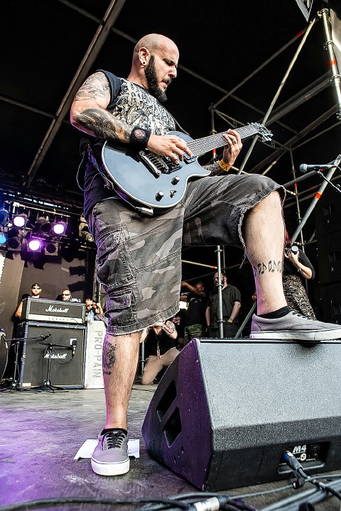 Pro Pain @ Antwerp Metal Fest 2015, foto 9, foto's door Edwin Houdevelt - FrontView Magazine
