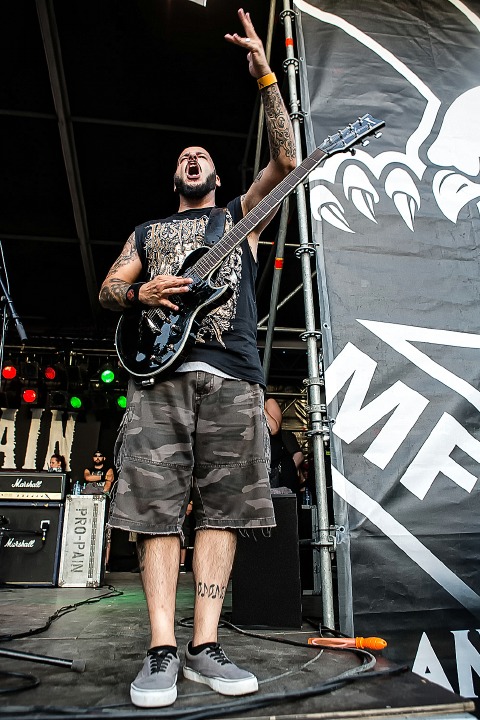 Pro Pain @ Antwerp Metal Fest 2015, foto 18, foto's door Edwin Houdevelt - FrontView Magazine