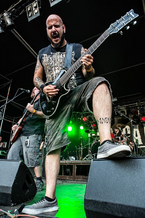 Pro Pain @ Antwerp Metal Fest 2015, foto 19, foto's door Edwin Houdevelt - FrontView Magazine